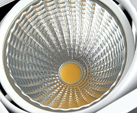 Светильник карданный 1x30W 4000K AL211 белый