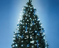 Гирлянда бытовая электрическая занавес/белый 200-004