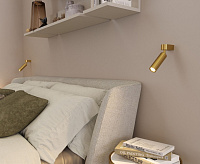 Бра 20143/1 LED латунь