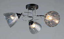 Люстра  3857/3 CH+BK