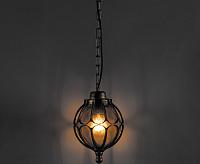 Светильник садово-парковый  60W E27 черное золото IP44 PL3705