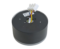 Светильник потолочный GX53 12W 230V черный HL456