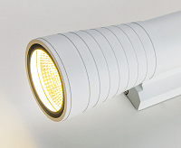 Настенный светодиодный светильник Tube double белый 1502 TECHNO LED IP54 сн/пр