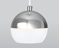 Подвесной LED светильник DLS023 9W белый/хром сн/пр