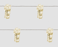 Гирлянда линейная Прищепки usb 20 led 2700K CL573