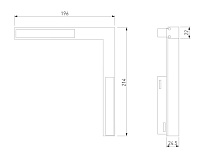 Slim Magnetic L03 Трековый светильник 24W 4200K черный 85031/01