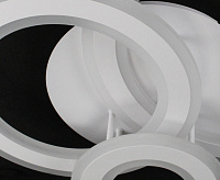 Люстра светодиодная "TRIPLEX ROUND" 108W R-700/600-WHITE/WHITE-220V-IP44