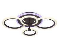 Люстра светодиодная FA526/4 CF кофе 81W (пду радио 2.4)