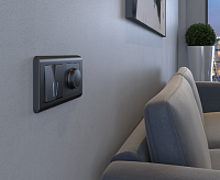 Веркель Рамка на 2 поста (Stream графит) WL12-Frame-02 / W0022104