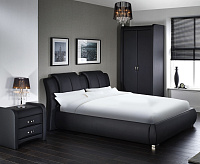 Люстра металл 2045/5 хром/черный