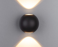 Настенный светодиодный светильник 1566 TECHNO LED DIVER черный IP54