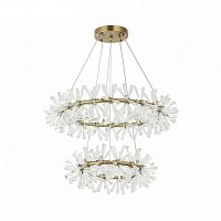 Люстра светодиодная Альма  латунь