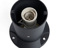 Светильник садово-парковый E27 черный DH0810