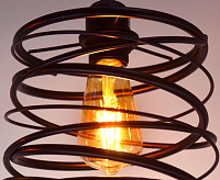 Подвесной светильник TR8401BK 60W черный E27