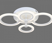 Люстра светодиодная 3009/2+2B 85W WT/RGB