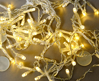 Гирлянда 70LED теплый белый 4W IP20 шнур 1,4м 0,15мм CL14 26803 сн/пр