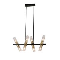 Люстра 74785/8L BLACK+COPPER