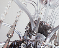 Люстра металл 10086/8 серебро сн/пр