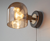 Бра 70103/1 бронза/черный  