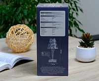 Настольная лампа CRYSTAL 3W R-ON/OFF-115x255-CLEAR/WHITE-DC5V/1A-IP20