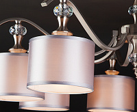 Люстра 60070/8 сатин-никель