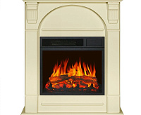 Портал Virginia слоновая кость под очаг Vision 18 LED FX