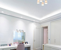 Спот - 20080/3 хром/голубой сн/пр