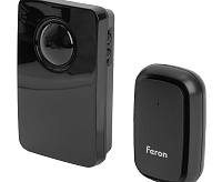 Звонок электрический дверной (38 мелодии) черный Е-381