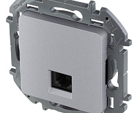 Legrand INSPIRIA Алюминий Телефонная розетка RJ11 673822