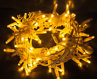 Гирлянда бытовая электрическая нить/мульти с эффектом мерцания 400-102