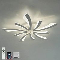 Люстра светодиодная "ALESSIA" 100W 5F-APP-750x76-WHITE/WHITE-220-IP20