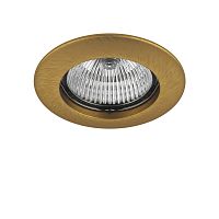 Светильник встраиваемый 011073 TESTO FIX MR16 ЛАТУНЬ сн/пр