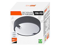 Накладной светильник PBH - PC8-RA 12W 4000K черный IP65  Jazzway