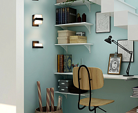 Светильник накладной NUOVO 10W 3000К IP65 черный düwi 24352 6 сн/пр