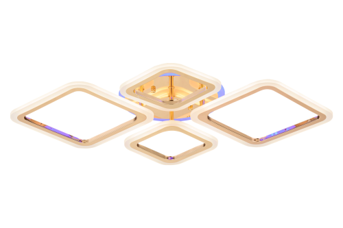 Люстра светодиодная 3012/2+2 FGD+RGB