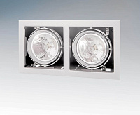 Светильник встраиваемый 214120 CARDANO 111X2 БЕЛЫЙ