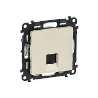 Valena LIFE Розетка компьютерная RJ45 cat 5e UTP с лиц панелью сл кость 753540