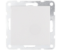 LK60 Переключатель 1-кл белый 860304-1