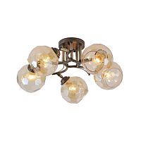 Люстра 06475/5 BRONZE+BLACK