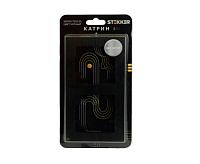 Катрин Рамка 2-ая металл черный MFR00-7002-05