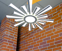 Люстра светодиодная "TERESA" 100W R-APP-680x50-WHITE/WHITE-220-IP20