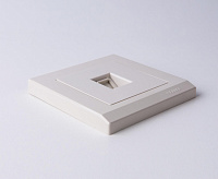 Веркель Розетка телефонная RJ-11 (сл.кость) W1182003