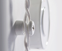 Ретро кабель витой 2х2,5 (белый) 20 м сн/пр