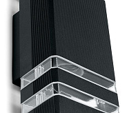 Настенный светильник 230V 2*E27 черный DH0807