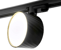 Светильник трековый  под лампу GX70 черный AL126