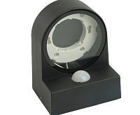 Настенный светодиодный светильник GX53 с датчиком освещенности, черный IP54 DH1202