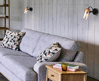 Спот - 20122/1 черный золото