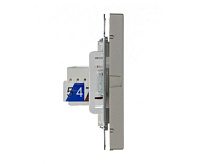 ArtGallery Розетка TV+ RJ45 кат 5е шампань GAL000589