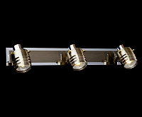 Спот - 23463/3 хром/античная бронза