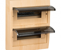 Щит распределительный навесной ЩРН-П-24 светлое дерево IP41 EKF PROxima сн/пр